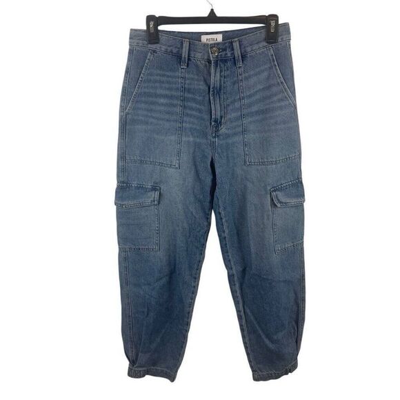 Pistola Cargo‎ Jeans Size 27 P00016085DC Param - Picture 2 of 10